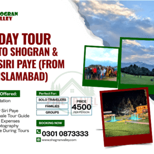 1 Day Tour To Shogran & Siri Paye (From Islamabad)